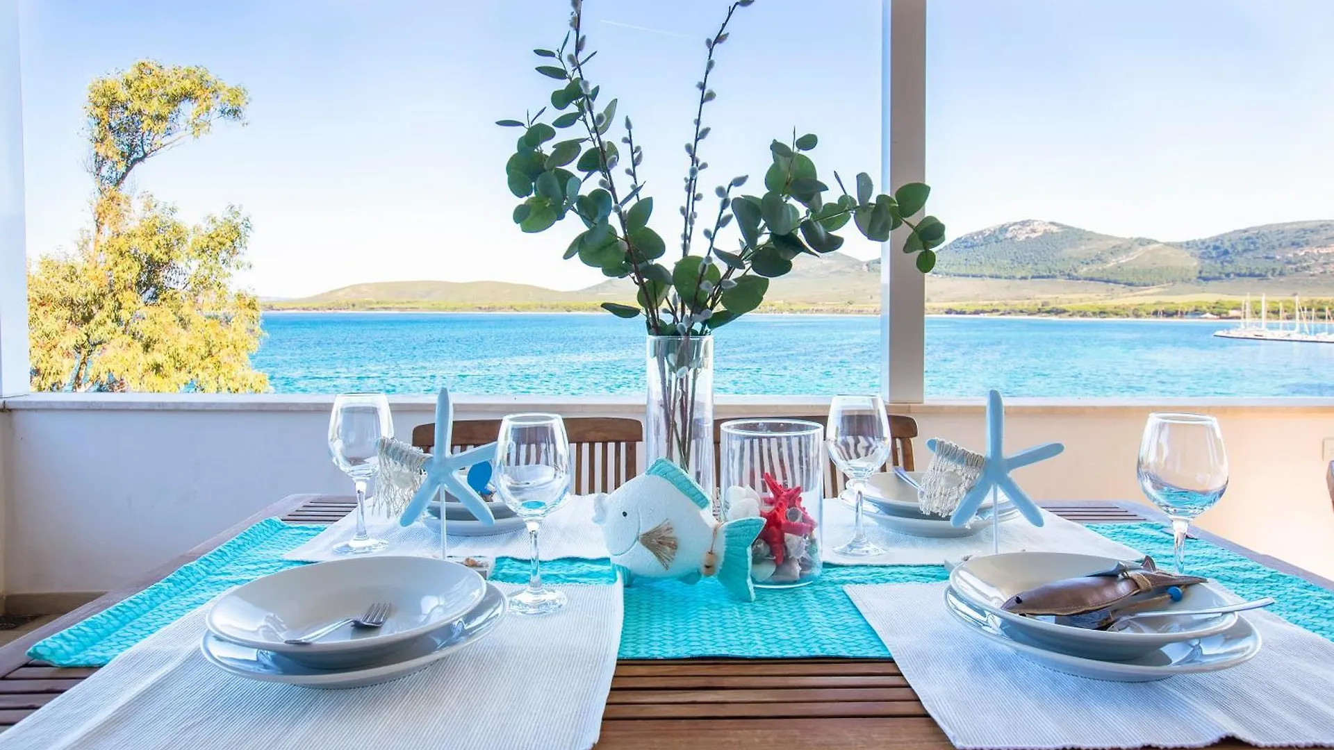 Sardinia Re - Porto Conte Bay Terrace Apartment